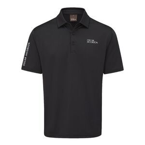Oscar Jacobson Mens Bullock Tour Polo Shirt / Black